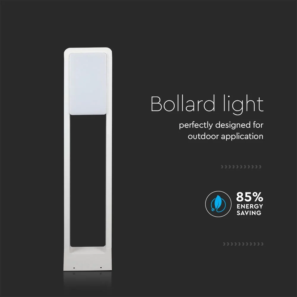 Paletto LED V‑TAC 10 W Samsung 4000 K IP65 – Corpo Bianco - Image 7
