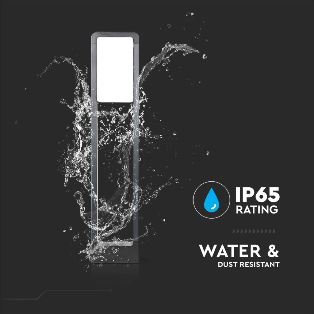 Paletto LED 10W con Chip Samsung 4000K IP65 Nero V-TAC - Image 9