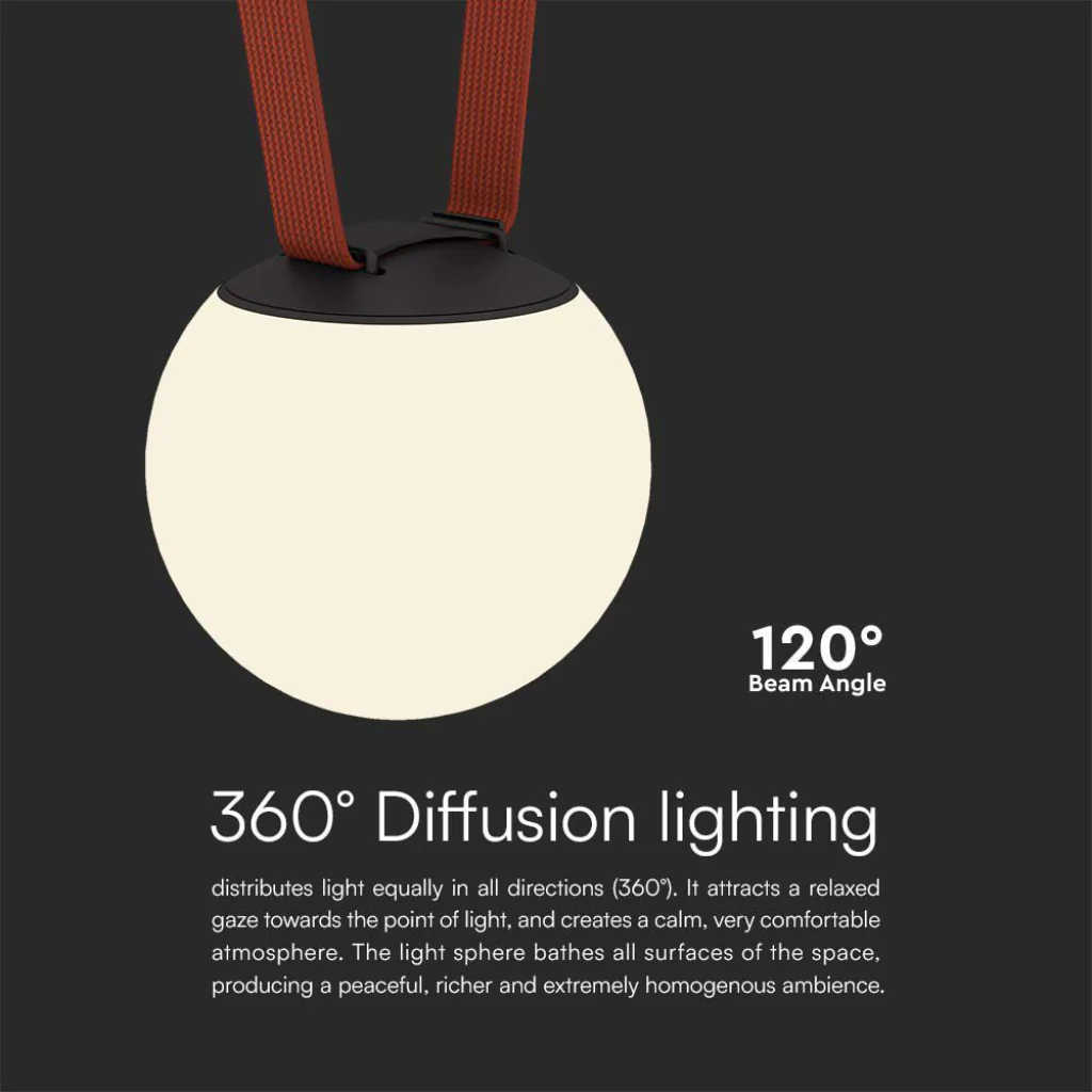 Lampada LED da Binario 10W Sferica Opale 3000K Colore Nero - Image 10