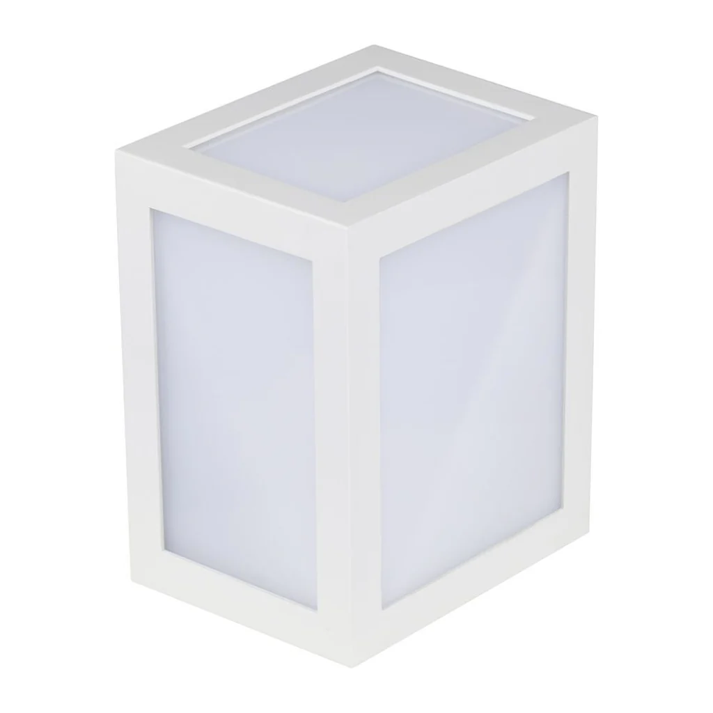 Lanterna LED Muro 12W Quadrata IP65 4000K Bianca V-TAC - Image 2