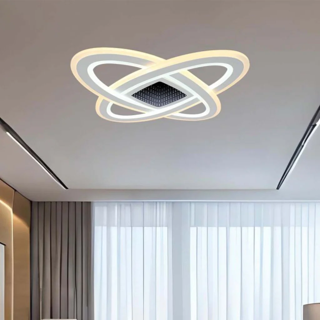 V-Tac Lampadario LED 130W Dimmerabile CCT con Telecomando Ø50cm - Image 10
