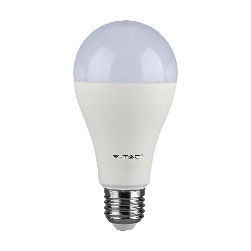 V-Tac Set 3 Lampadine LED E27 15W A65 6500K Luce Fredda - Image 4