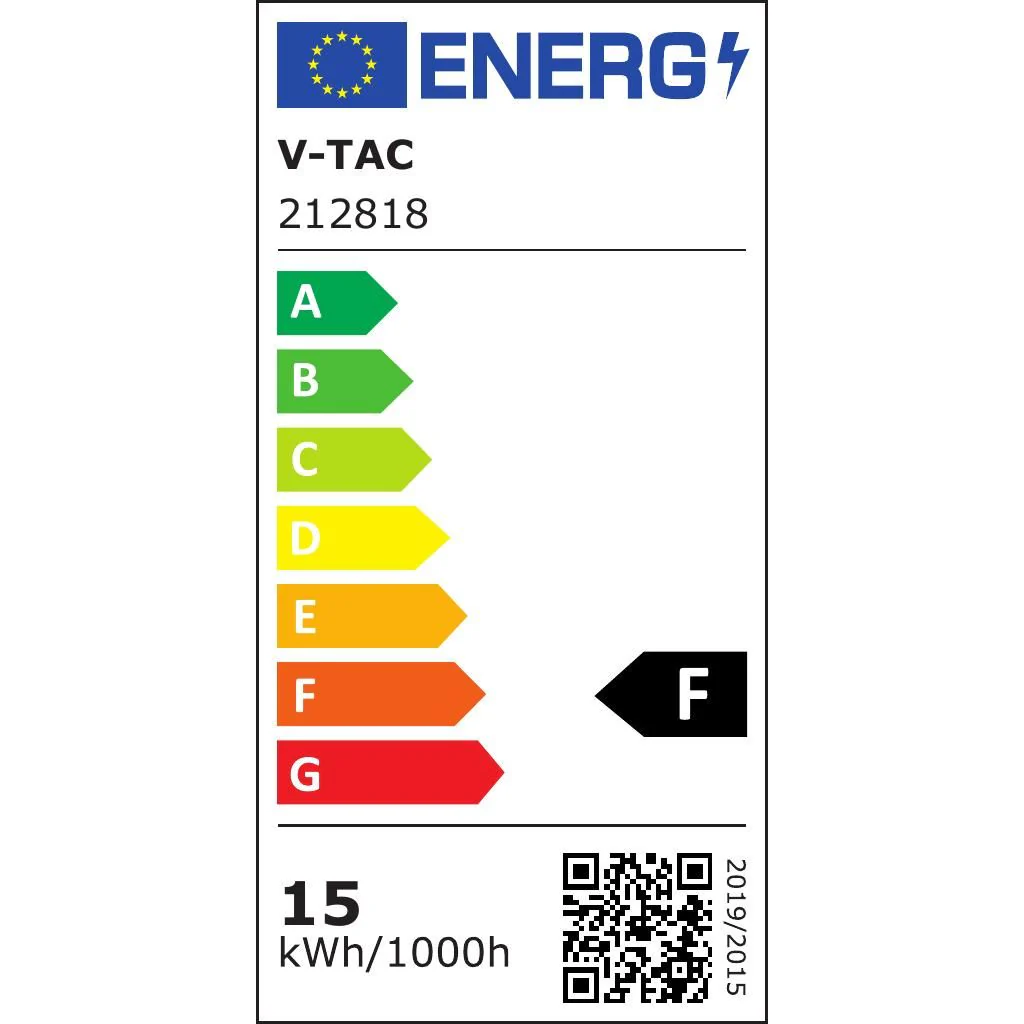 V-Tac Set 3 Lampadine LED E27 15W A65 6500K Luce Fredda - Image 6