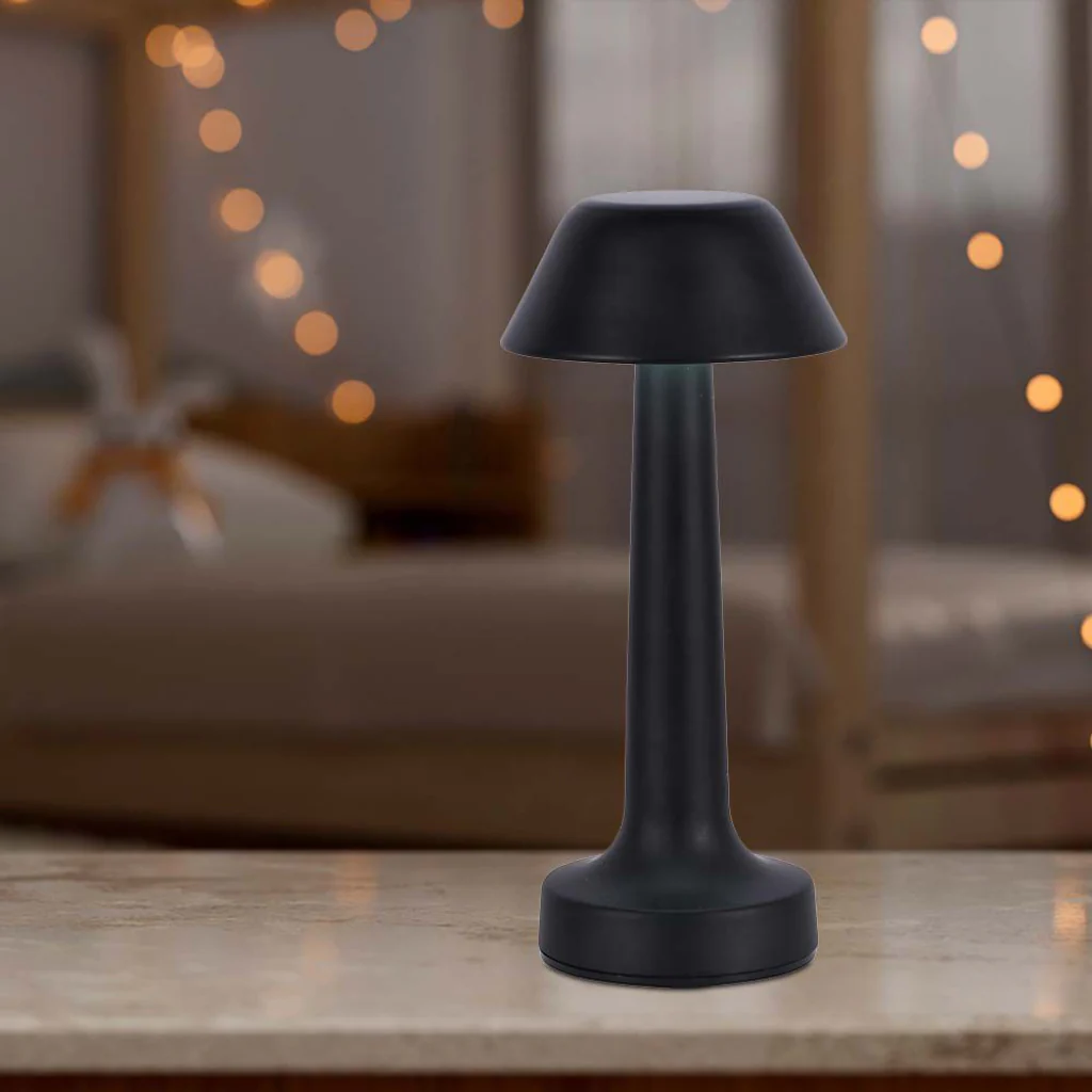 V-Tac Lampada LED da Tavolo 1W USB-C Touch Dimmerabile Nera - Image 6