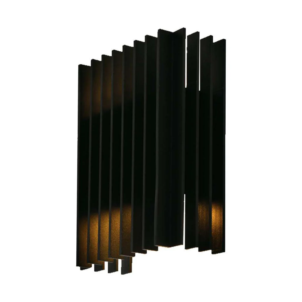 Lampada LED Muro 26W Orientabile IP65 4000K Nero V-TAC