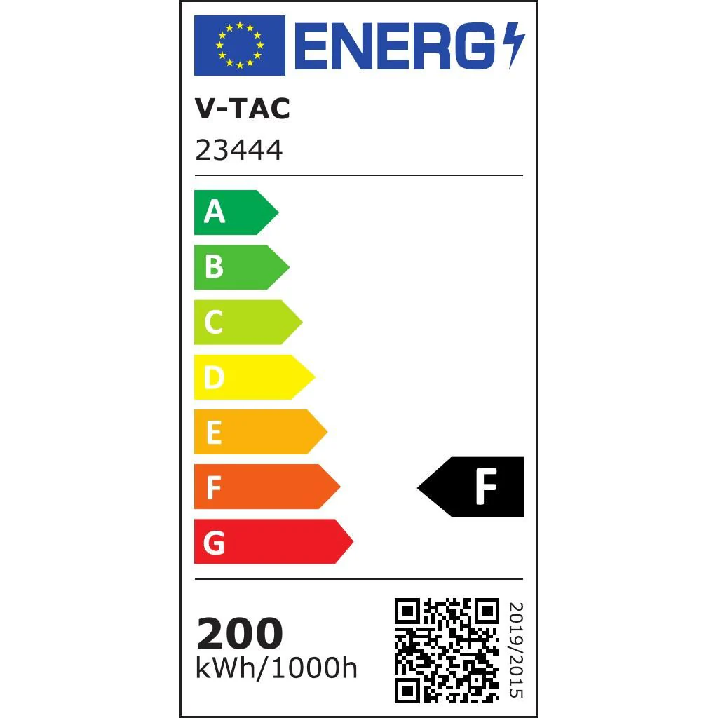 Faro LED 200W Chip Samsung Nero 6500K IP65 con Cavo 1m - Image 7