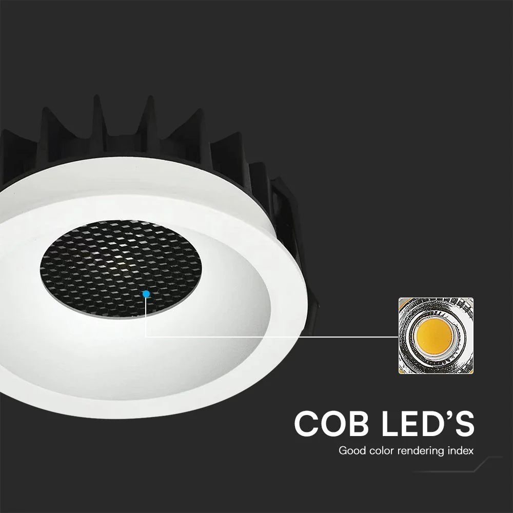 Faretto LED Incasso 24W COB CCT 3in1 CRI90 Bianco | V-TAC Bridgelux - Image 5