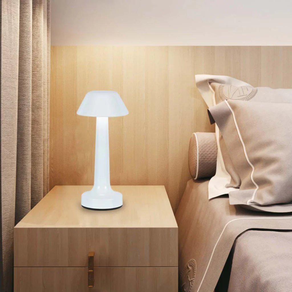 V-Tac Lampada LED da Tavolo 1W USB-C Touch Dimmerabile Bianca - Image 8