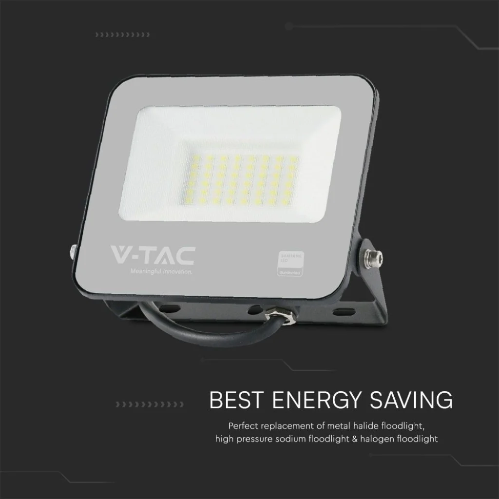 Faro LED 30 W SMD Samsung – Nero, 3000 K, IP65 - Image 4