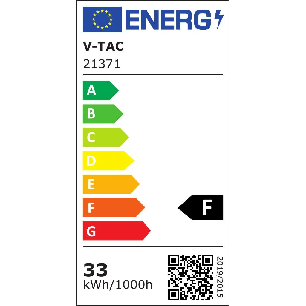 V-Tac Faretto LED Binario 33W 3000K Nero con Chip Samsung - Image 12