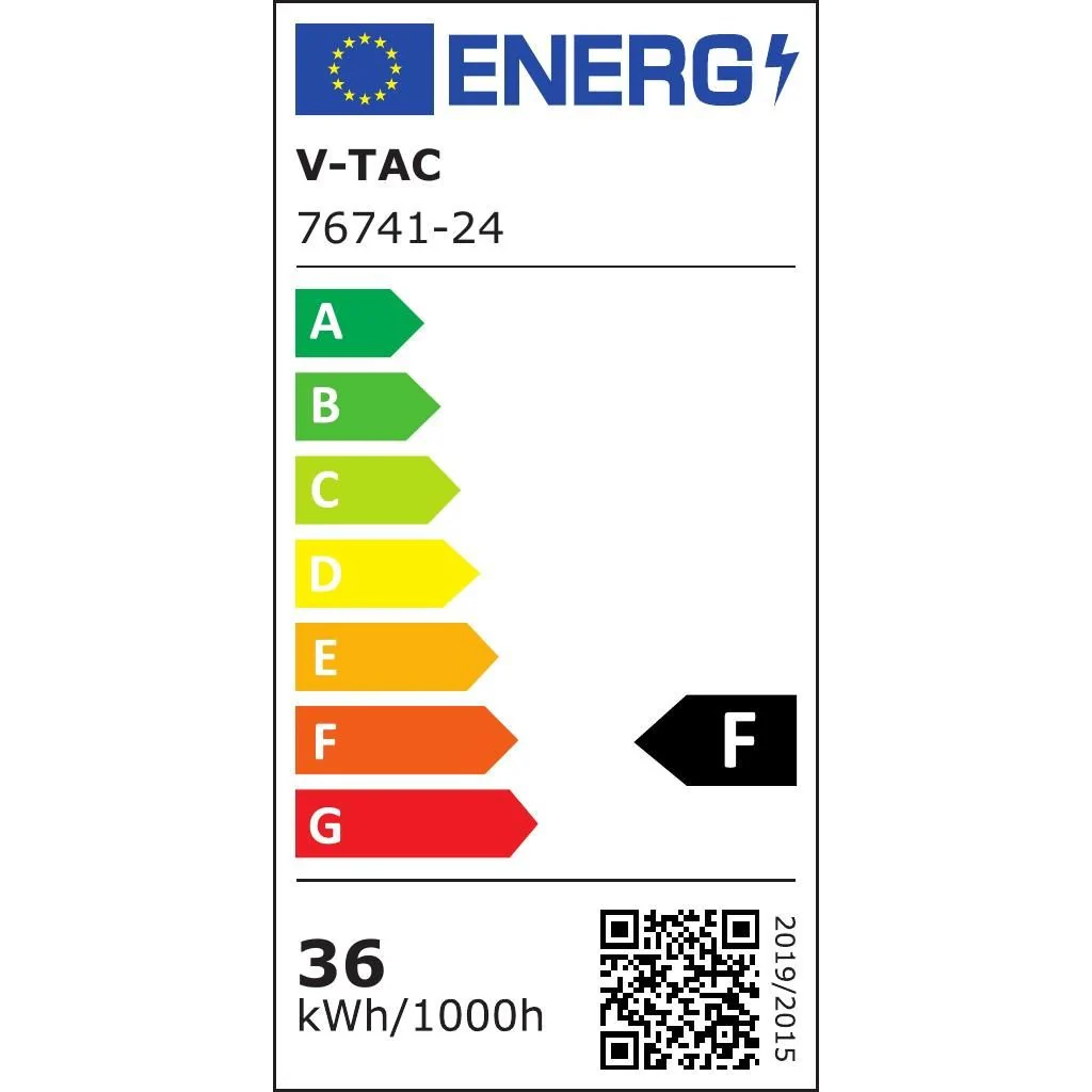 Plafoniera LED V‑TAC 36 W quadrata nera – 4000 K, sensore & telecomando - Image 11