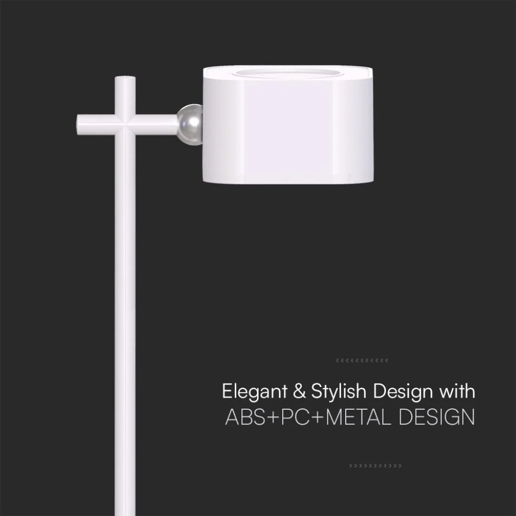 Lampada LED da Tavolo Magnetica 3W Ricaricabile USB‑C Bianca - Image 2