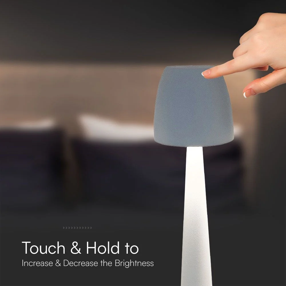 Lampada LED Tavolo 3W USB-C Touch Dimmer CCT Bianca V-TAC - Image 9