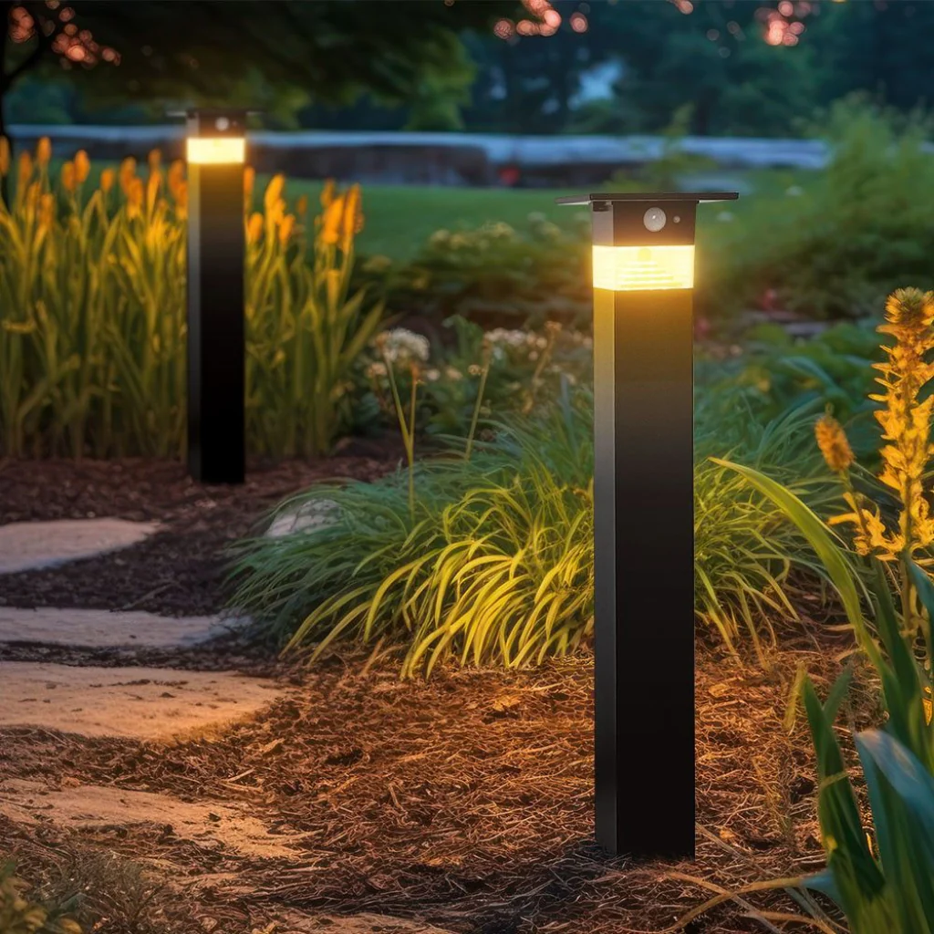 Piantana Solare LED da Giardino 3W con Sensore PIR 3000K IP54 - Image 8