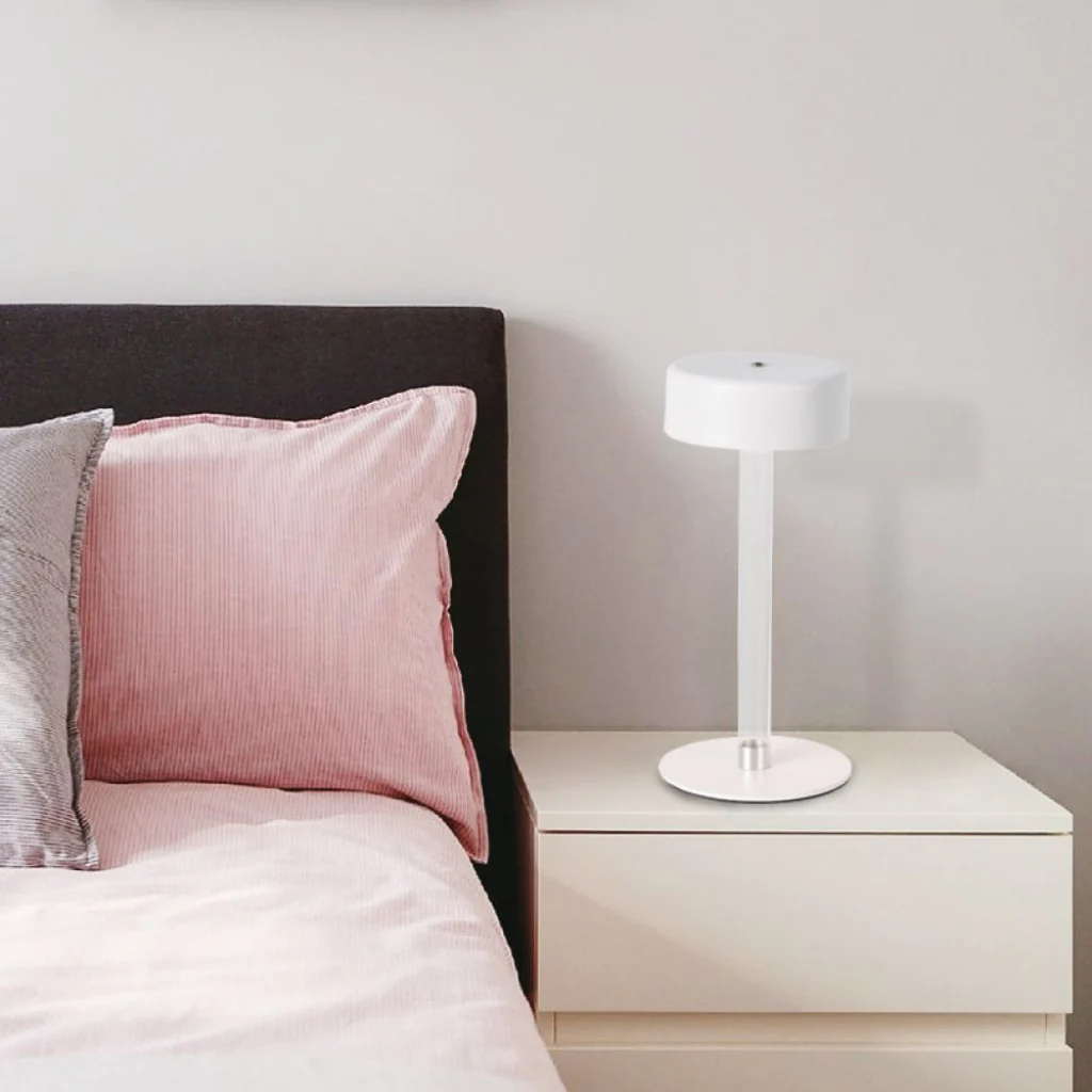 V-Tac Lampada LED da Tavolo 3W USB-C Touch Dimmerabile Bianca - Image 8