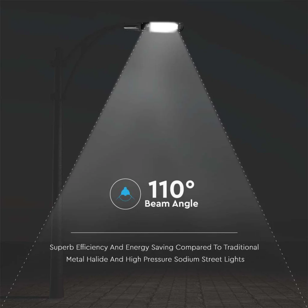 Armatura Stradale LED SMD 50W Nero 4000K IP65 per Illuminazione Esterna - Image 6
