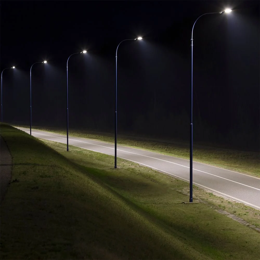 Armatura Stradale LED 50W 6500K IP65 Chip Samsung | Grigio - Image 4