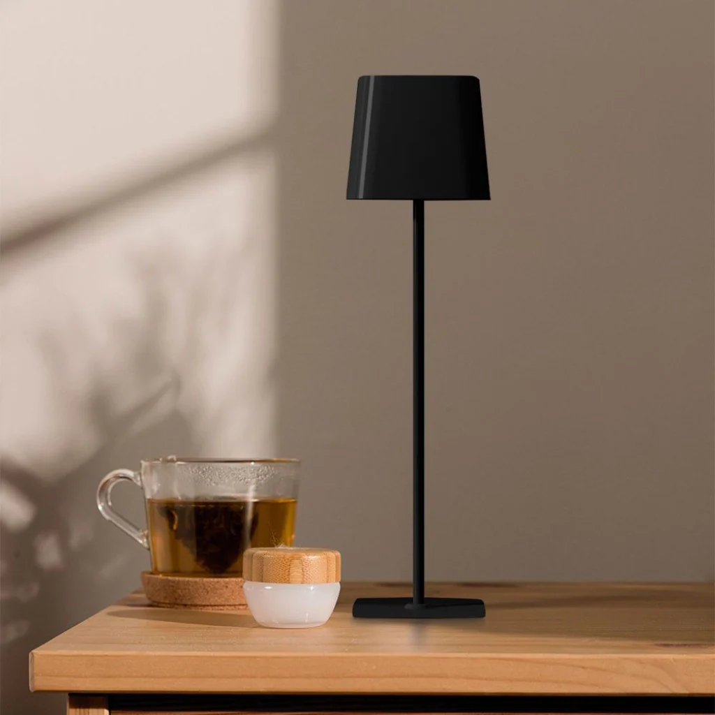 Lampada LED da Tavolo Magnetica 5W Ricaricabile USB‑C Nera IP65 - Image 13