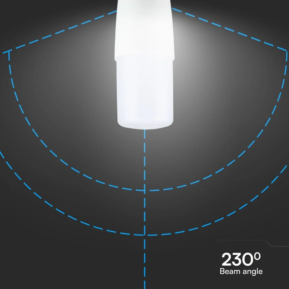 Lampadina LED E27 7.5W T37 3000K Chip Samsung | Luce Calda - Image 4