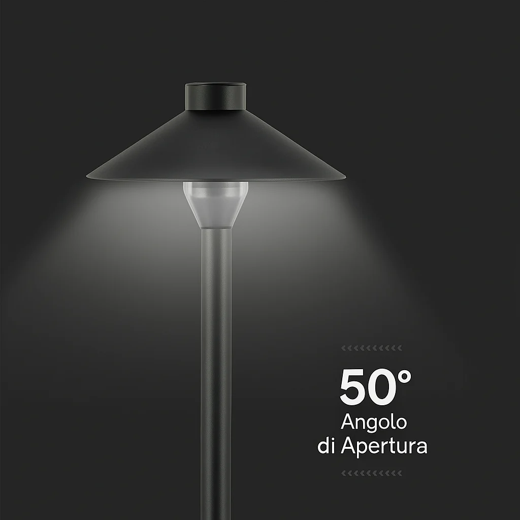 Piantana LED Giardino 7W 3000K IP65 – Con Picchetto e Chip Samsung - Image 6