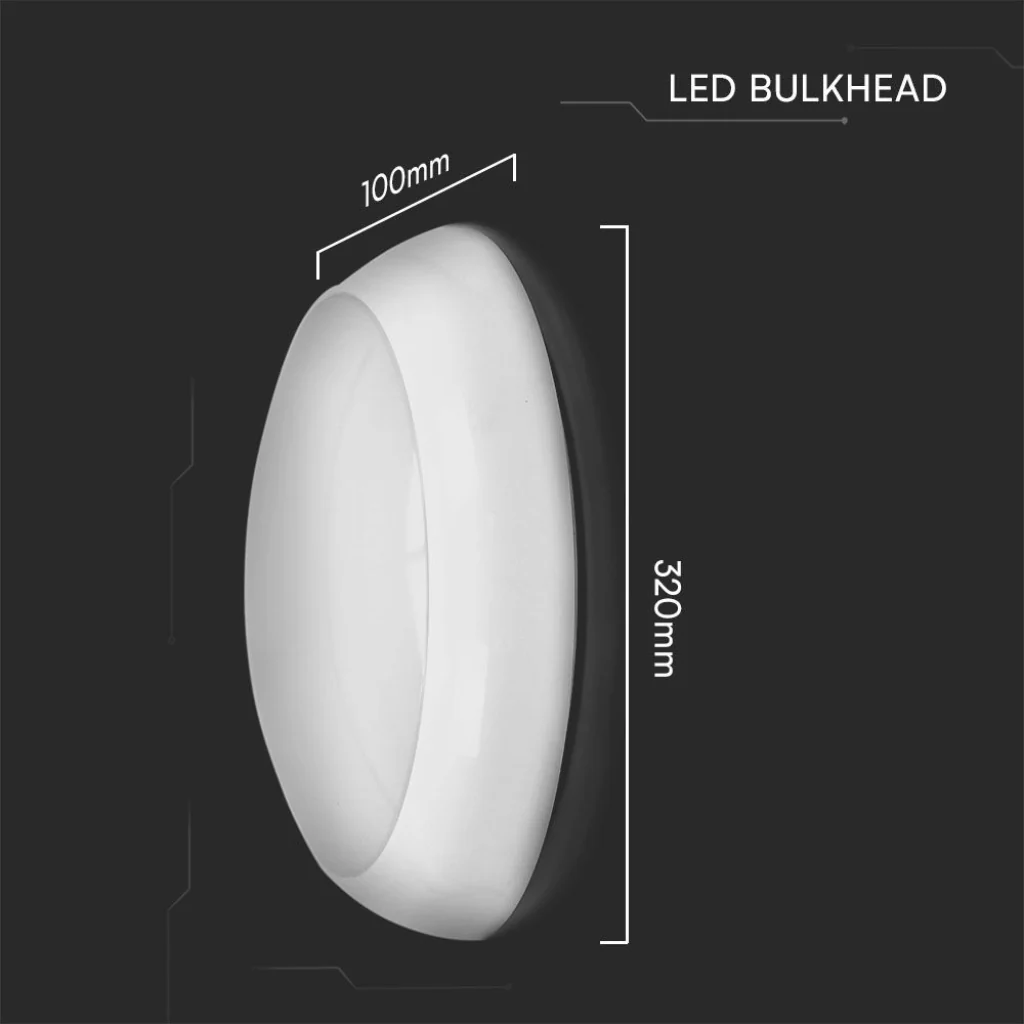 Plafoniera LED Rotonda 20W Samsung 3in1 IP65 120 lm/W Bianco - Image 3