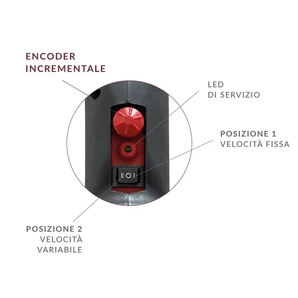 Scuotitore Olive Aima Jaguar 4+4 Rebbie Telescopico Brushless 700W 288cm - Image 2