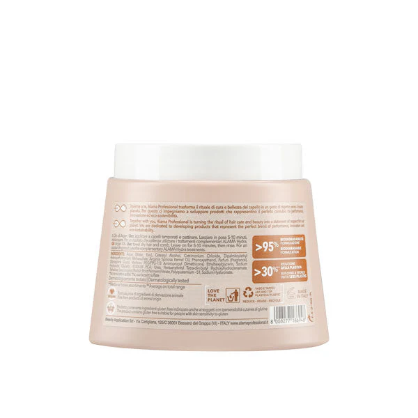 ALAMA HYDRA MASCHERA IDRATANTE CAPELLI SECCHI 500 ML - Image 2