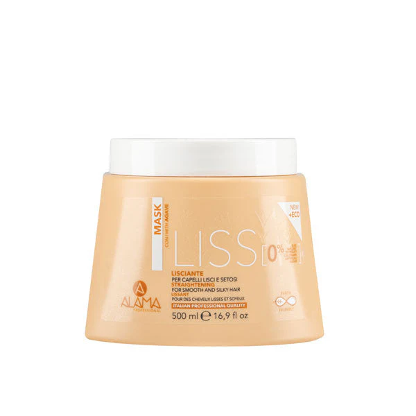 ALAMA LISS MASCHERA LISCIANTE CAPELLI LISCI E SETOSI 500 ML