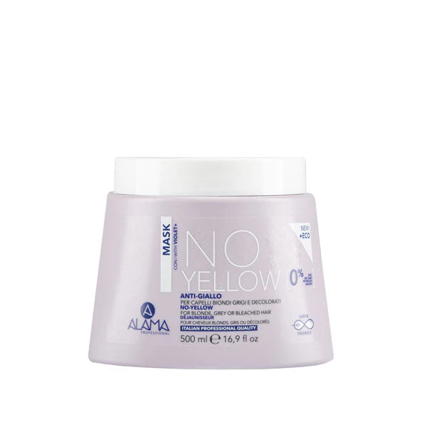 ALAMA NO YELLOW MASCHERA ANTI GIALLO CAPELLI BIONDI 500 ML