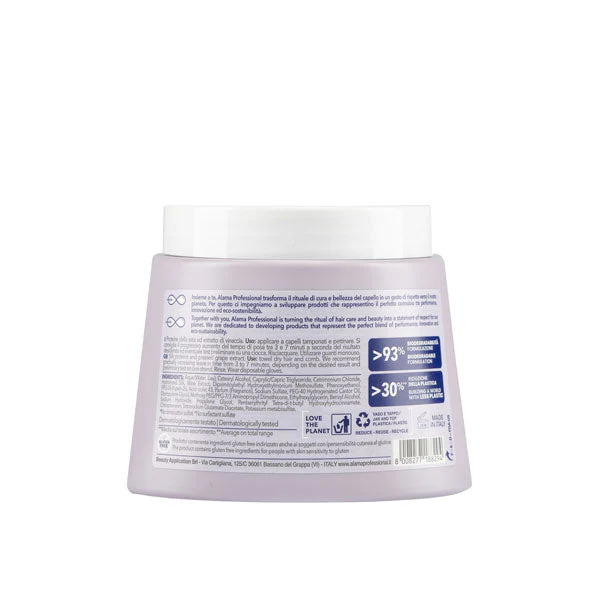 ALAMA NO YELLOW MASCHERA ANTI GIALLO CAPELLI BIONDI 500 ML - Image 2