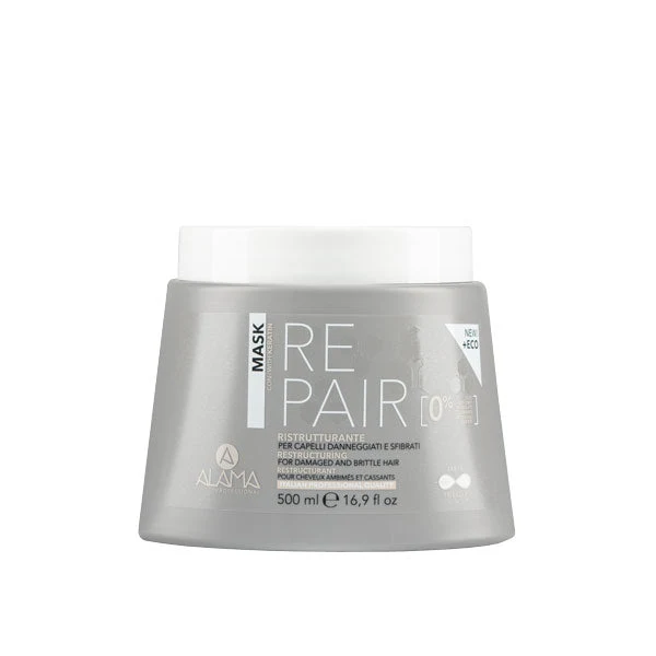 ALAMA REPAIR MASCHERA RISTRUTTURANTE CAPELLI SFIBRATI 500 ML
