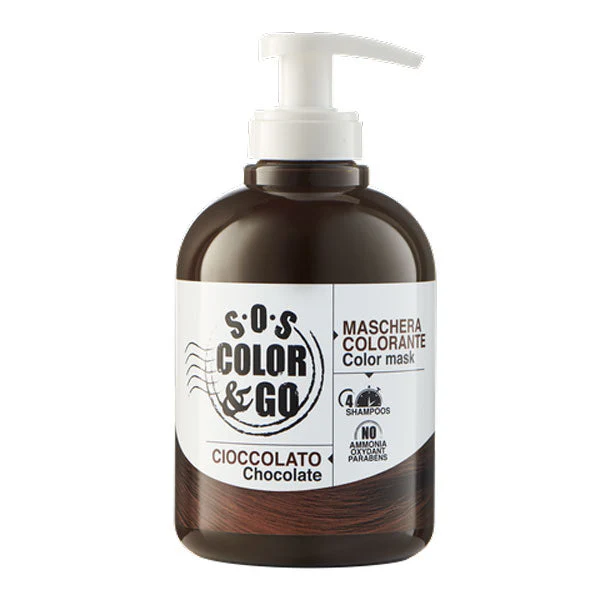 ALAMA SOS COLOR & GO MASCHERA COLORANTE CIOCCOLATO 300 ML