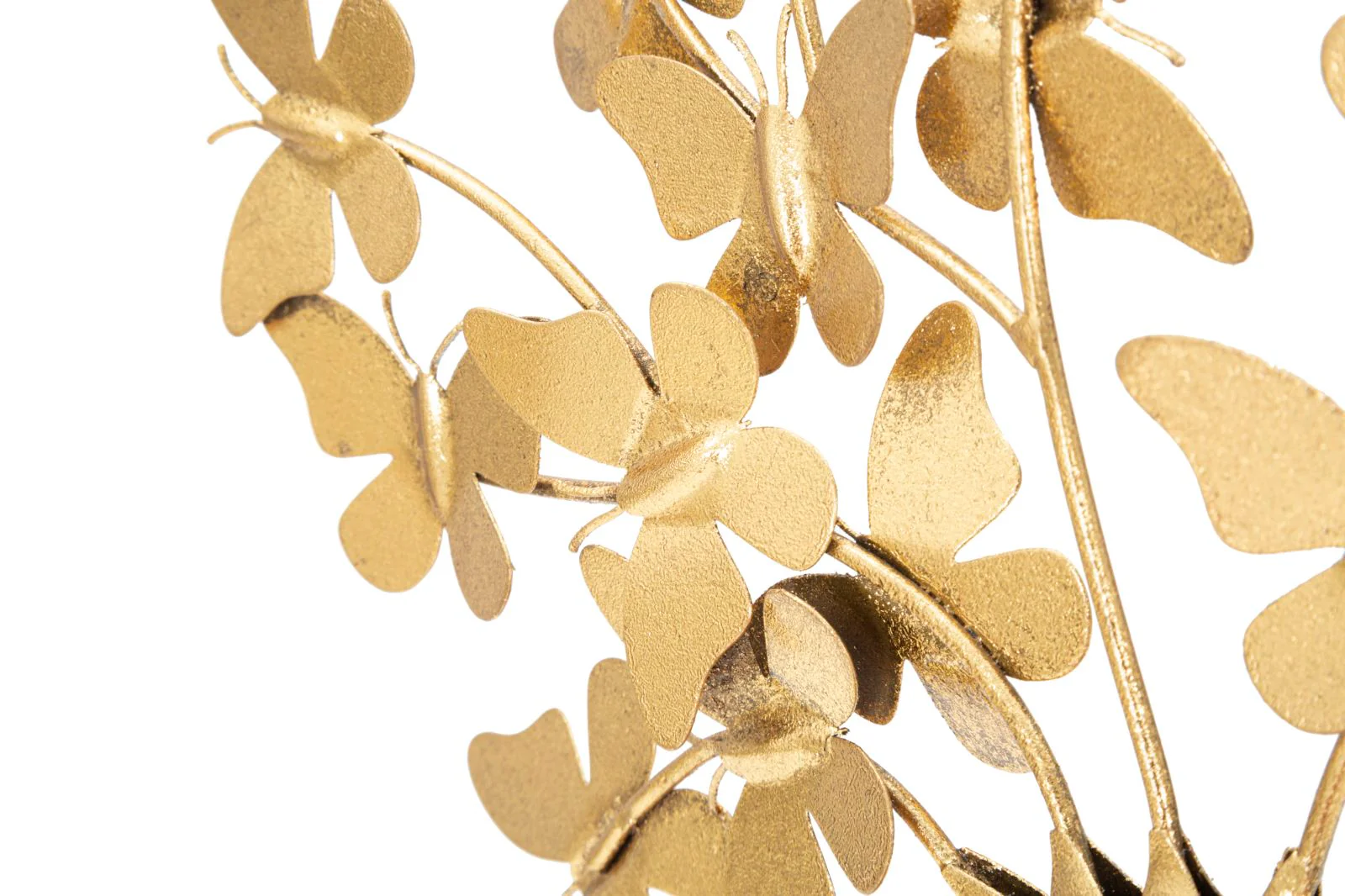 Albero della Vita con Farfalle Glam - Decorazione in Metallo cm 31x8x30 - Image 5
