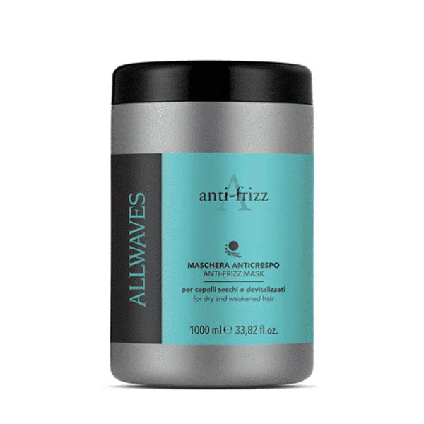 ALLWAVES MASCHERA CAPELLI ANTI-FRIZZ ANTICRESPO 1000 ML