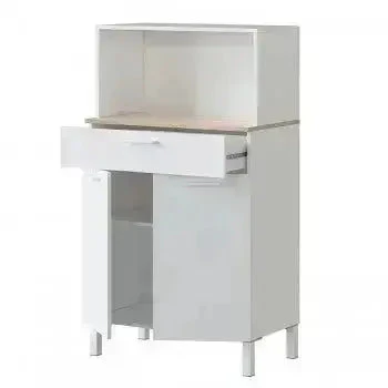Armadio Cucina a 2 Ante e Cassetto in Bianco Canadian - Image 7