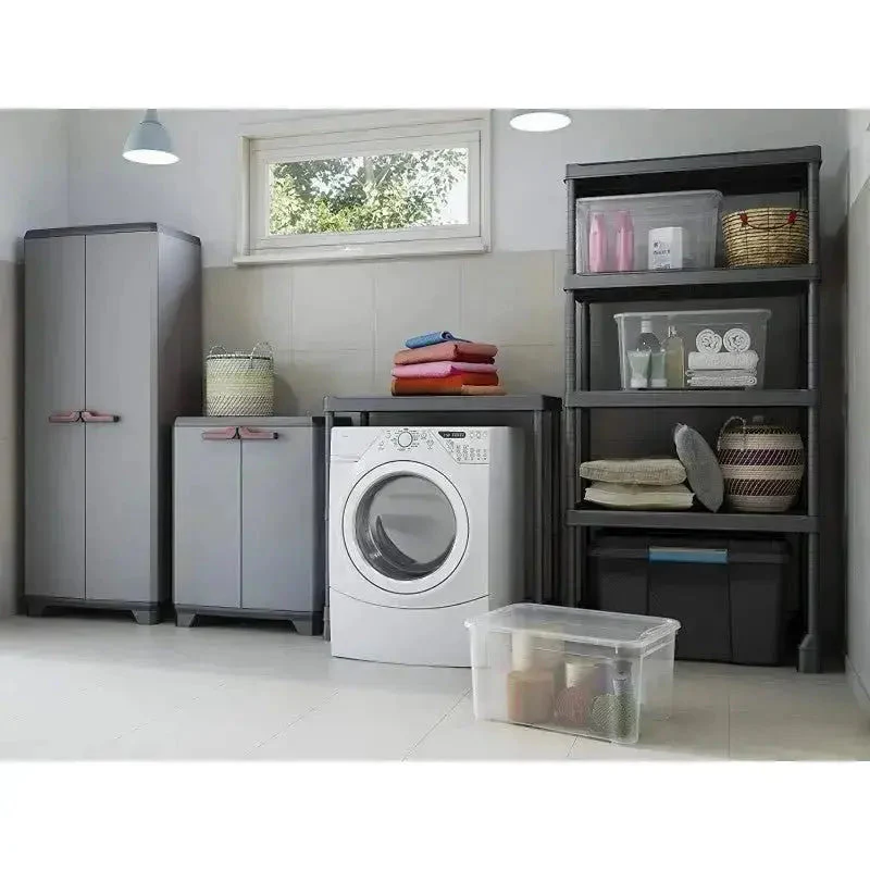 Armadio in resina Basso Stilo 68x39x90h - Image 4