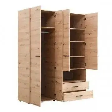 Armadio Leon Rovere Artigiano - Dimensioni: cm 161 x 55 x 205,5 h - Image 2