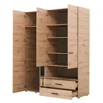 Armadio Leon Rovere Artigiano - Dimensioni: cm 161 x 55 x 205,5 h - Image 3