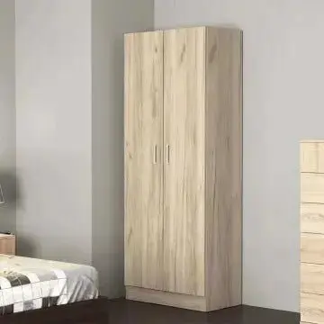 Armadio Leopold Bianco: Legno di Qualità, cm 80x52x180 - Image 2