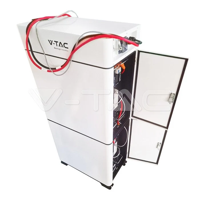 Armadio V-TAC con Cablaggio per 4 Batterie Fotovoltaiche - Max 100A