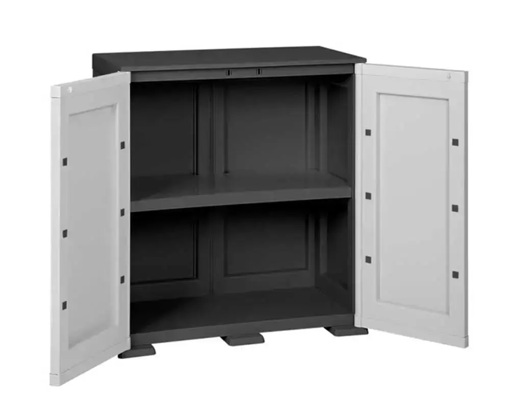 Armadio plastica Basso Tontarelli 79x43x85,5h 1 Ripiano Largo - Image 2