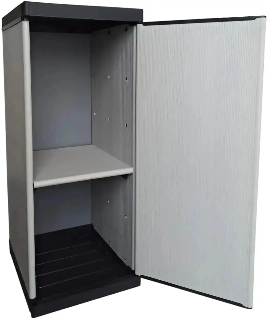Armadio resina basso 2 ripiano 34x39,5x85h - Image 2