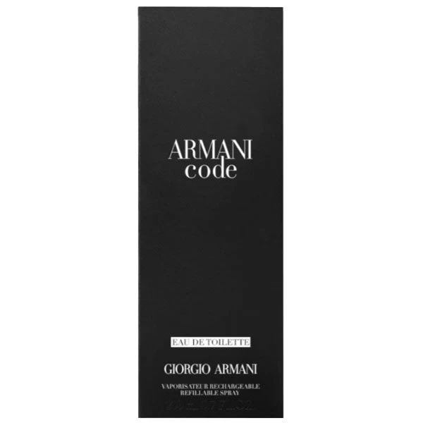 ARMANI CODE UOMO EAU DETOILETTE RICARICABILE 200 ML - Image 2
