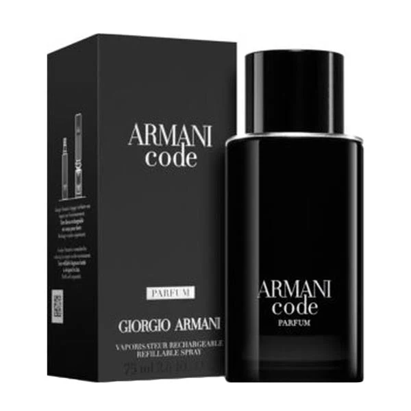 ARMANI CODE UOMO PARFUM75 ML RICARICABILE - Image 2