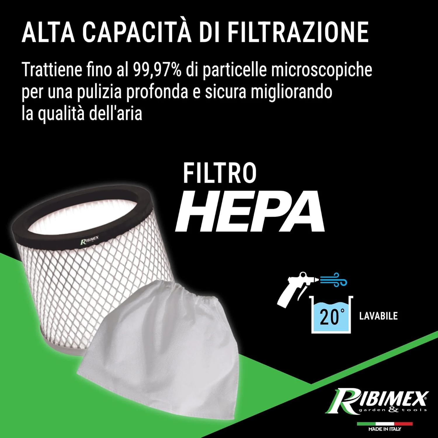 Aspiracenere cene top 18lt. 1200w - Image 3