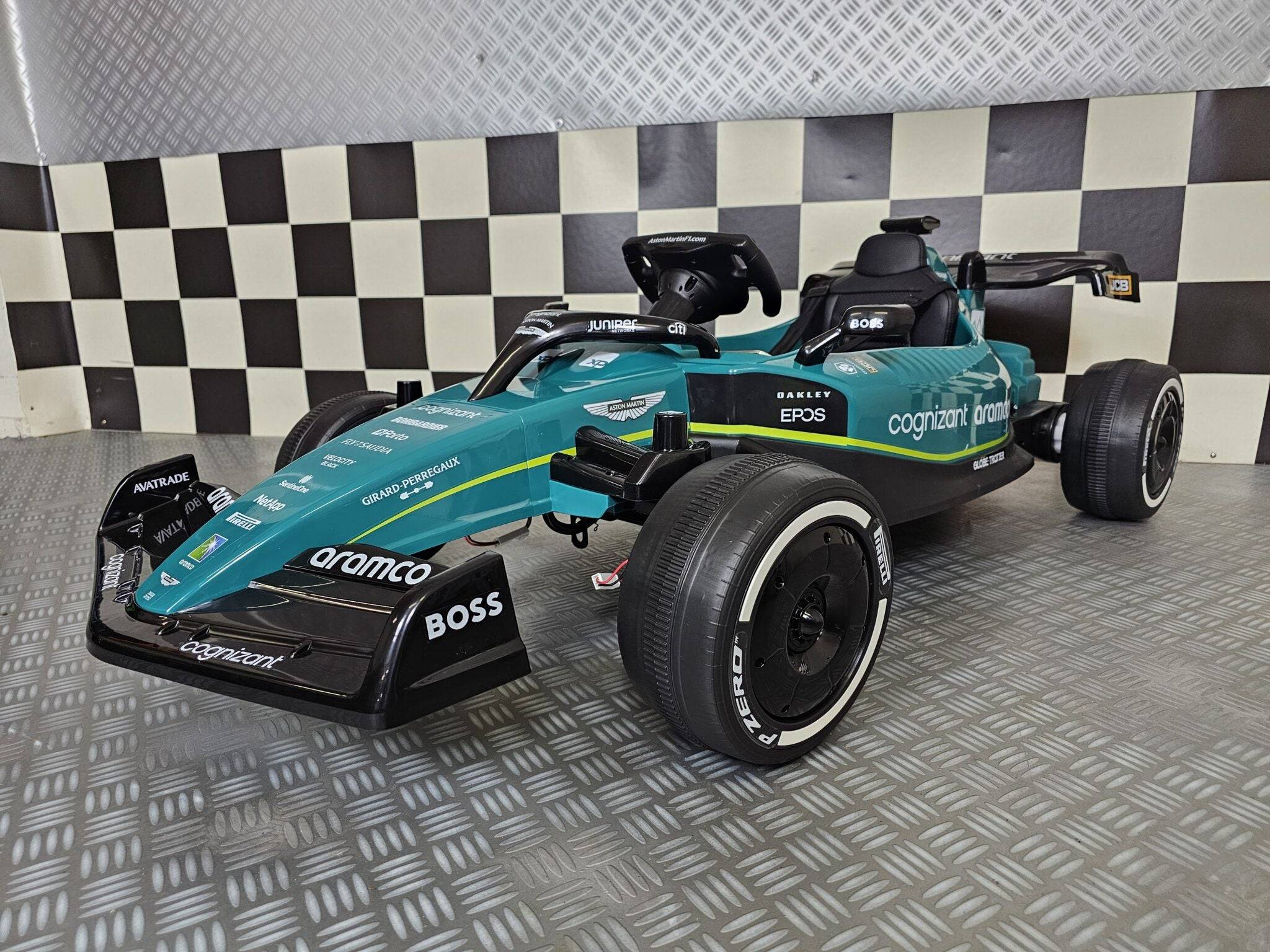 Auto Elettrica per Bambini Aston Martin F1 24 V – Verde - Image 2