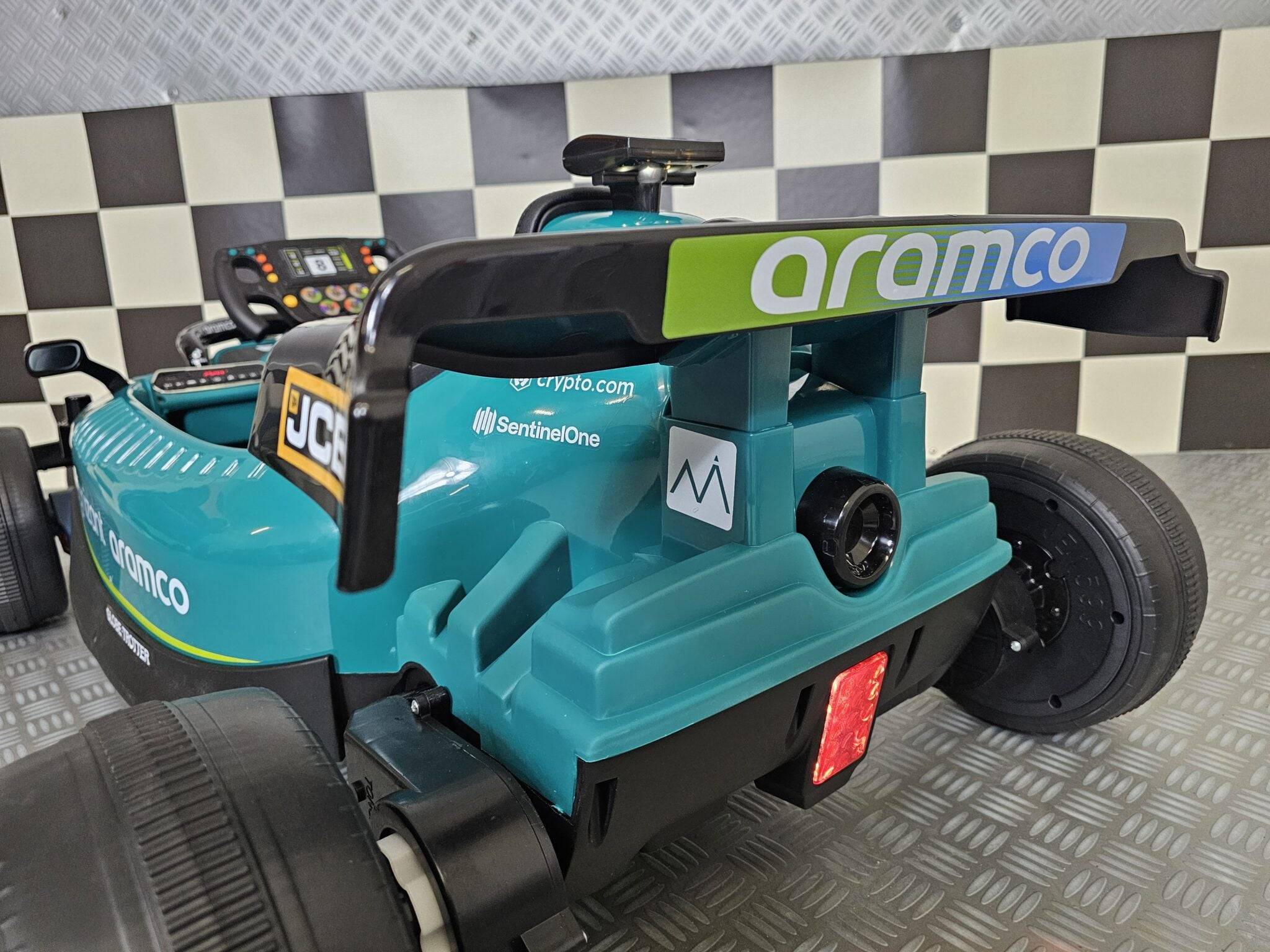 Auto Elettrica per Bambini Aston Martin F1 24 V – Verde - Image 8