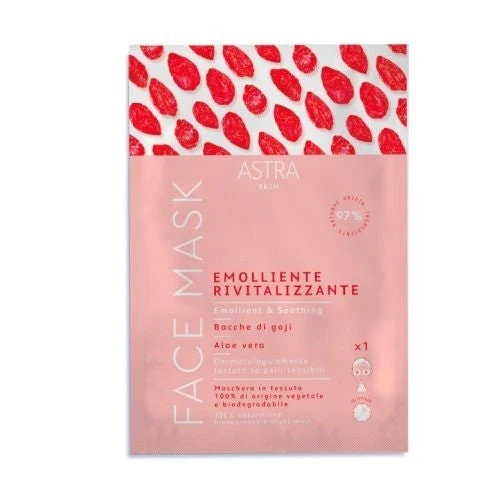 ASTRA SKIN MASCHERA VISO VISO EMOLLIENTE RIVITALIZZANTE