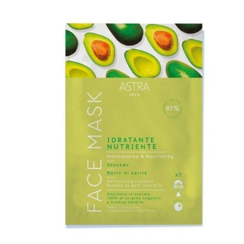 ASTRA SKIN MASCHERA VISO VISO IDRATANTE NUTRIENTE