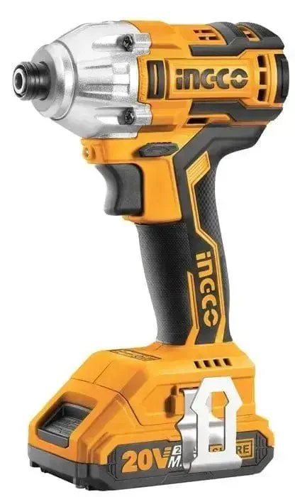 Avvitatore a Impulsi Ingco 20V P20S con 2 Batterie